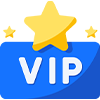 VIP button for premium membership page.